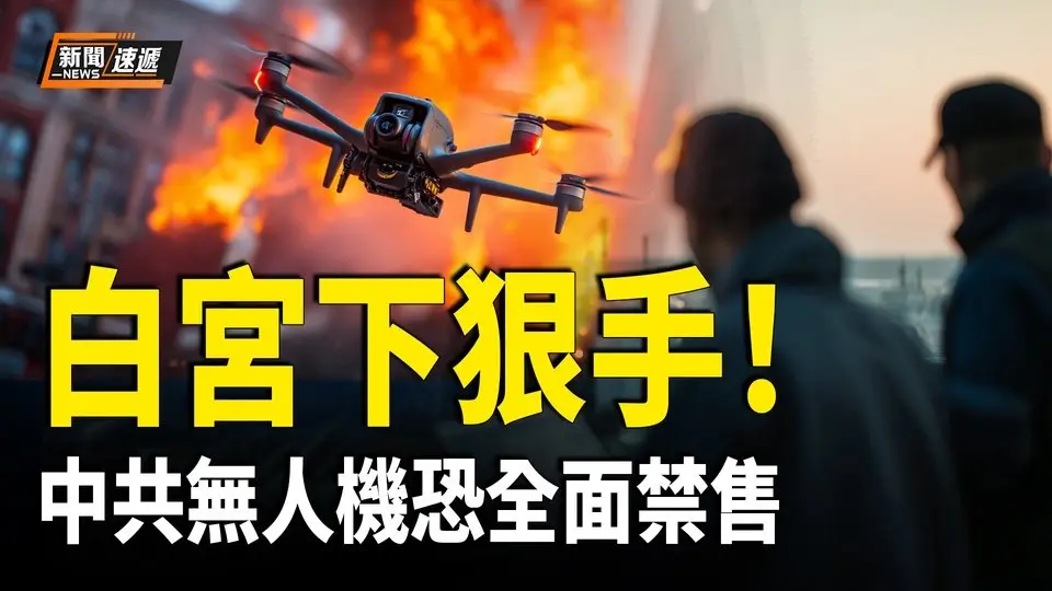 白宮重拳！擬封殺中共無人機大疆新款 捷克修法否定共產主義！以軍證實消滅哈馬斯頭目辛瓦爾【新聞速遞】
