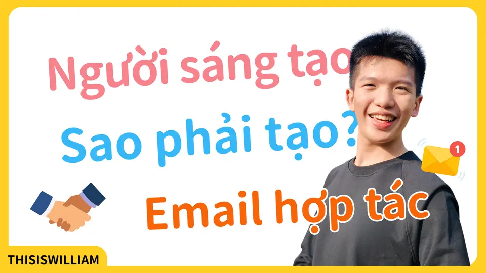 Vì sao tân influencer cũng nên tạo email riêng? Muốn có deal hợp tác? Hãy có một hộp thư chuyên nghiệp!