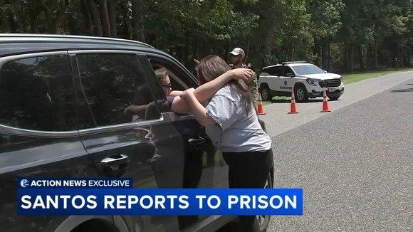 Disgraced former US Rep. George Santos reports to prison