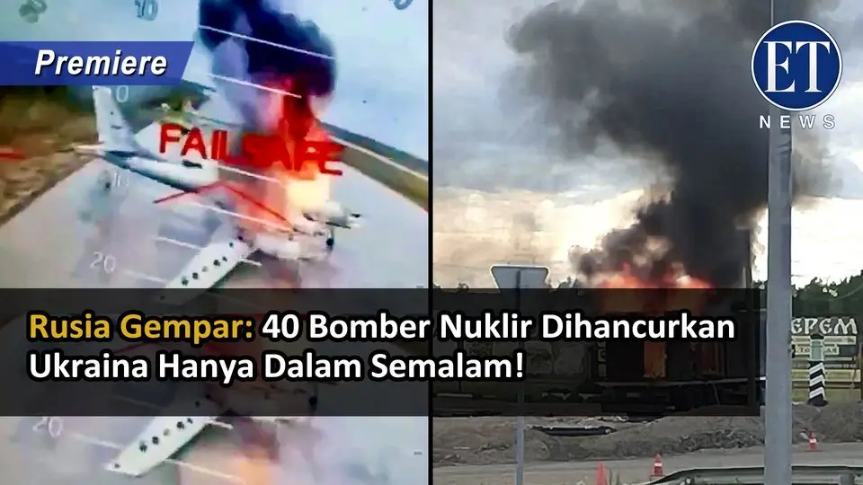 “Rusia Gempar: 40 Bomber Nuklir Dihancurkan Ukraina Hanya Dalam Semalam!”