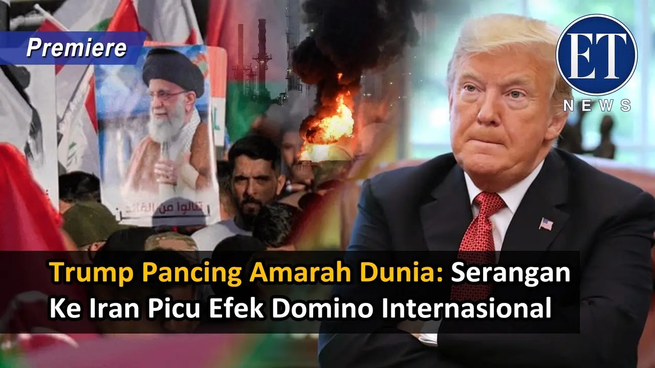 "Trump Pancing Amarah Dunia: Serangan ke Iran Picu Efek Domino Internasional!"