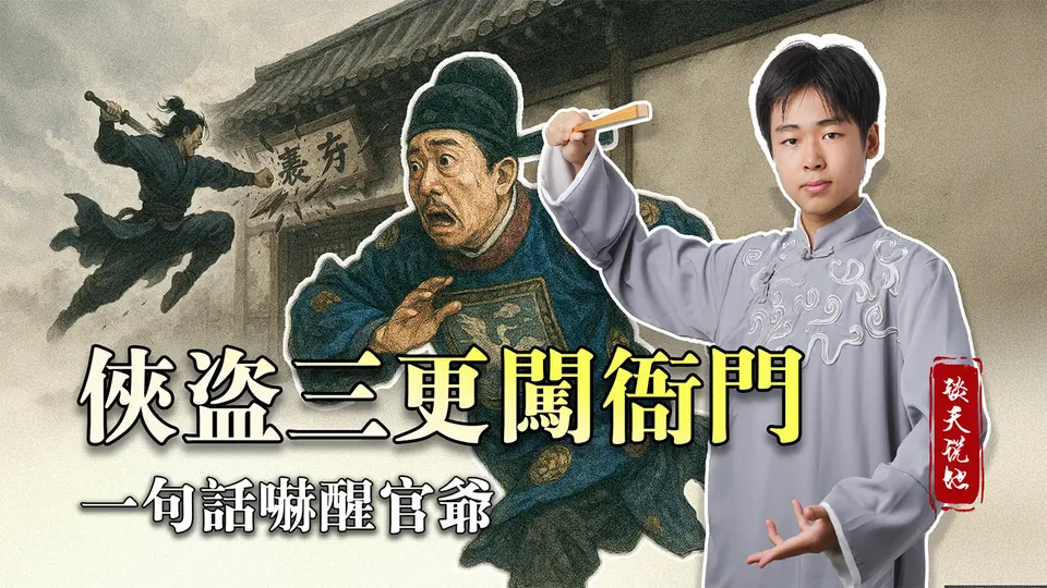 為救兄弟，他竟想出如此計謀，三次在县衙對峙老爺。老爺會被他折服嗎？#談天說地