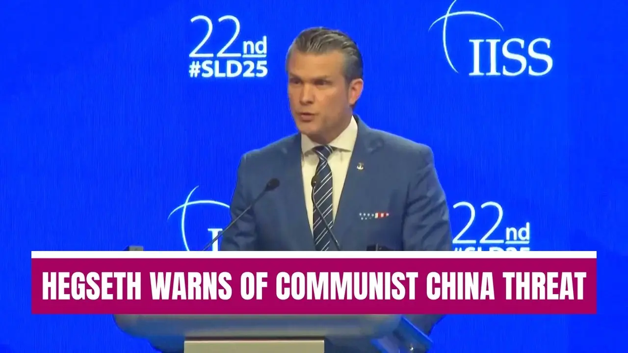 Hegseth Warns of Communist China Threat, Urges Indo-Pacific Allies to Increase Defense Spending