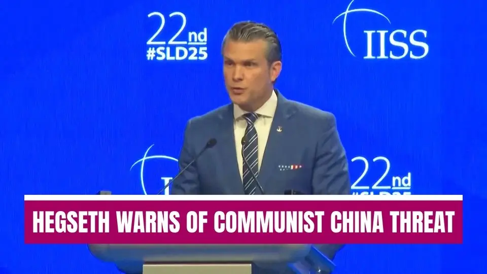Hegseth Warns of Communist China Threat, Urges Indo-Pacific Allies to Increase Defense Spending