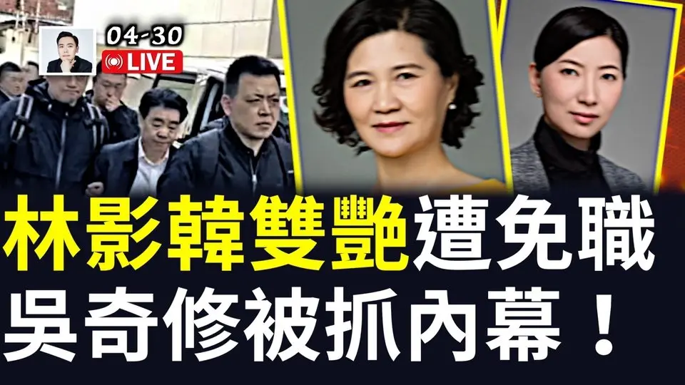 發布反習反共檄文，華南理工教授林影、韩双艳，職務紛紛被剝奪，個人信息遭刪，院長換人！成都抗爭青年“梅世林”更多信息！財政部吳奇修被抓內幕｜大宇拍案驚奇 live！