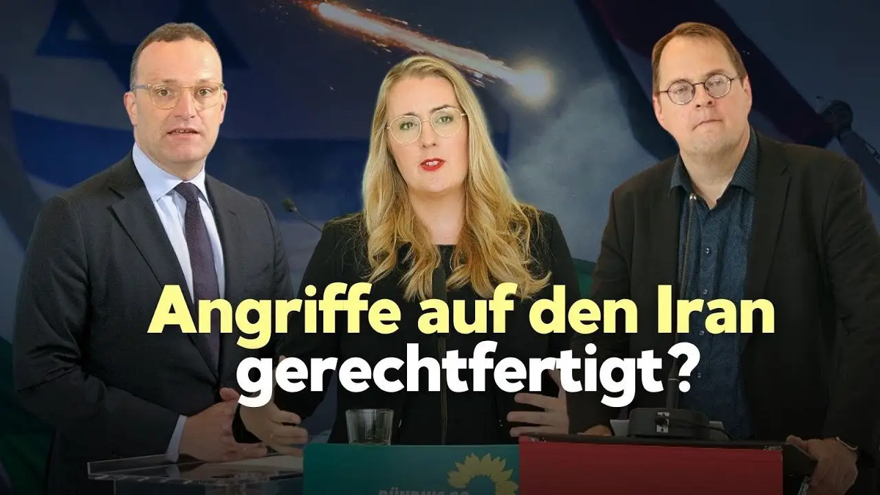 Grüne: „Nuklear bewaffneter Iran wäre Katastrophe“ – Linke bemängelt US-„Bruch des Völkerrechtes“