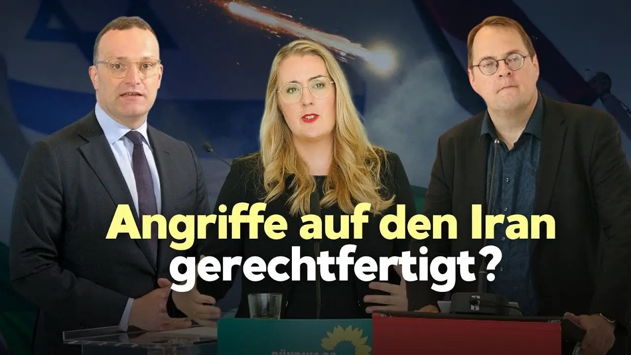 Grüne: „Nuklear bewaffneter Iran wäre Katastrophe“ – Linke bemängelt US-„Bruch des Völkerrechtes“