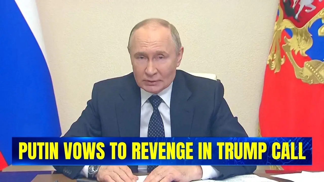 Putin Vows to Revenge for Kyiv's Airbase Attacks in Call With Trump