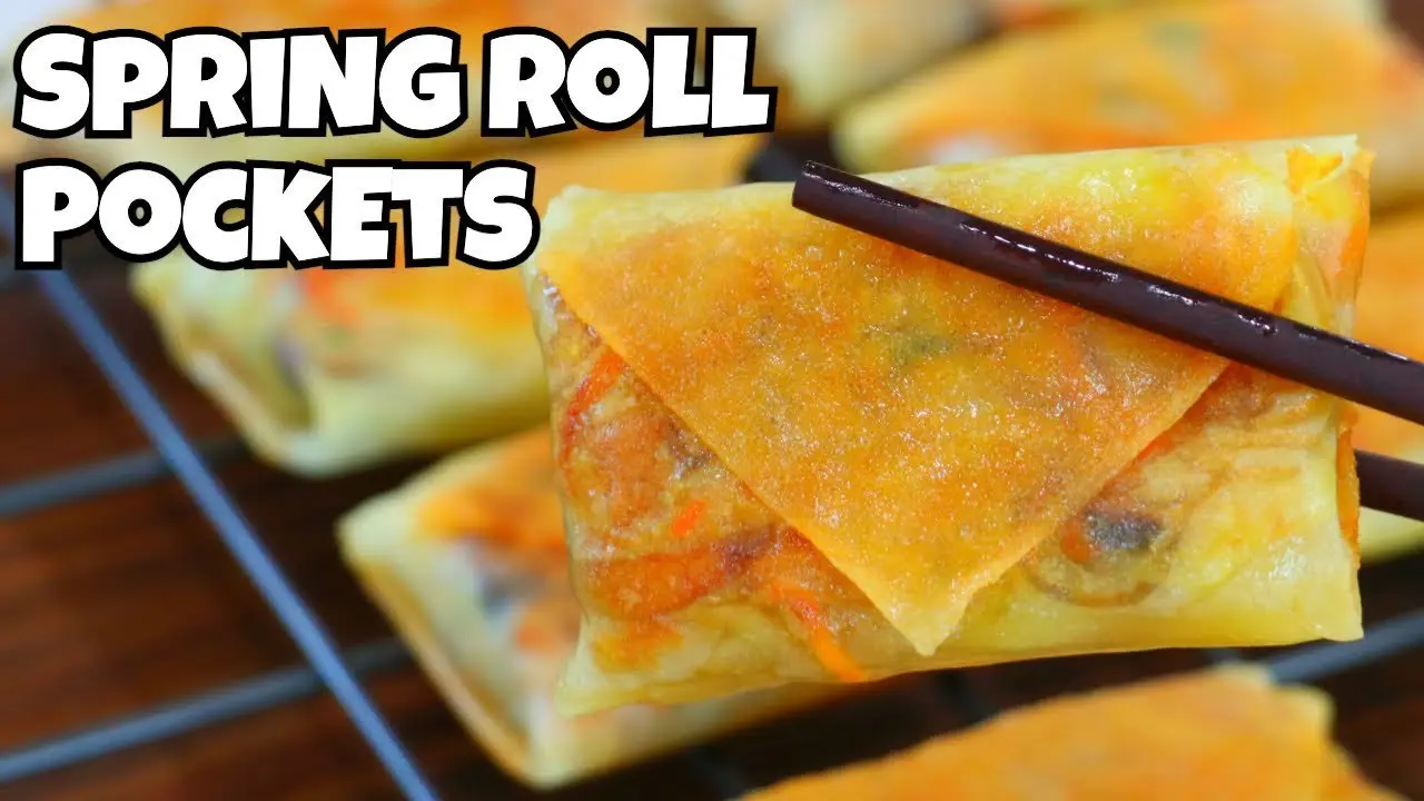 Chicken Spring Roll Pockets—CRISPY Recipe You'll CRAVE!