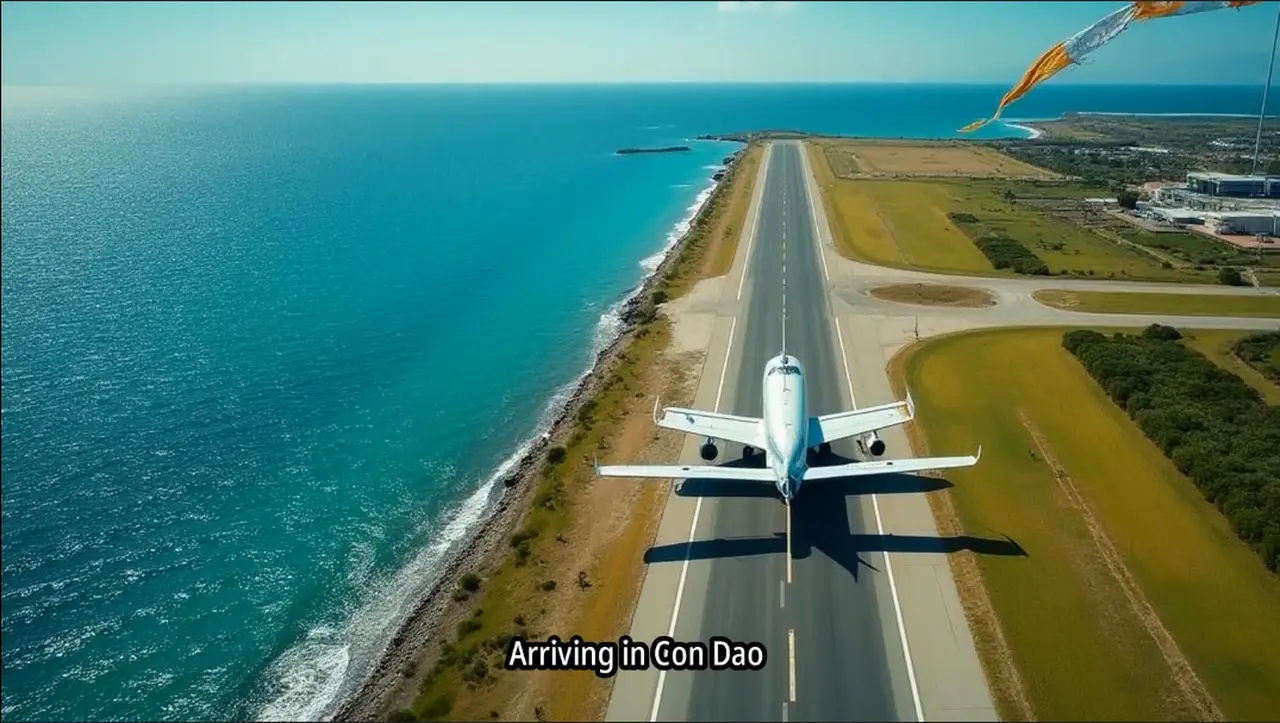 Arriving in Con Dao