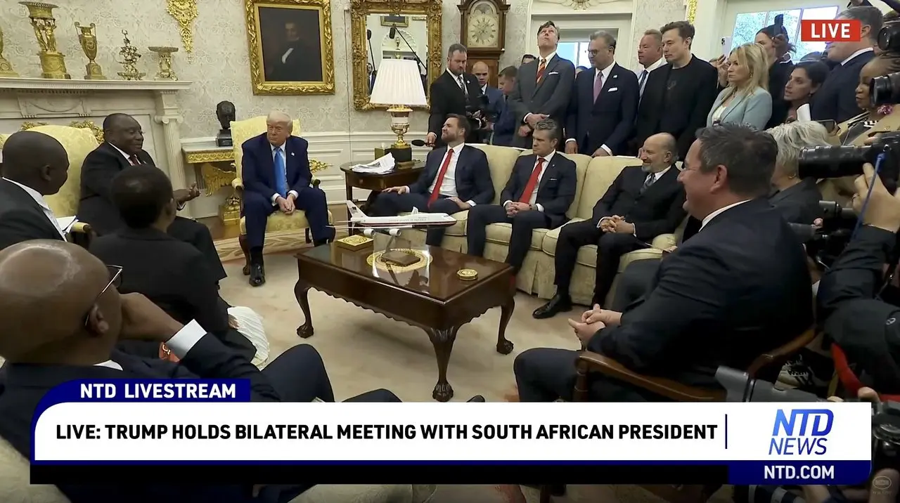 LIVE: Trump Holds Bilateral Meeting With South African President