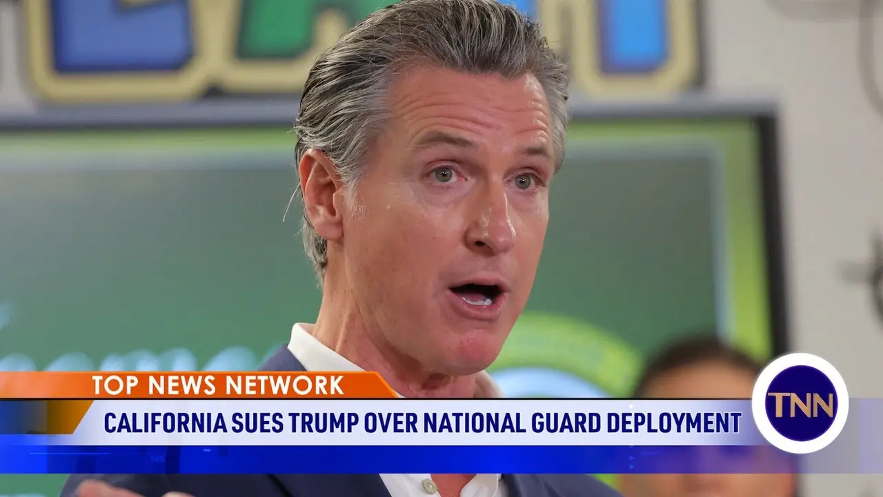 California Sues Trump Over National Guard Deployment, Arguing It Is Unlawful