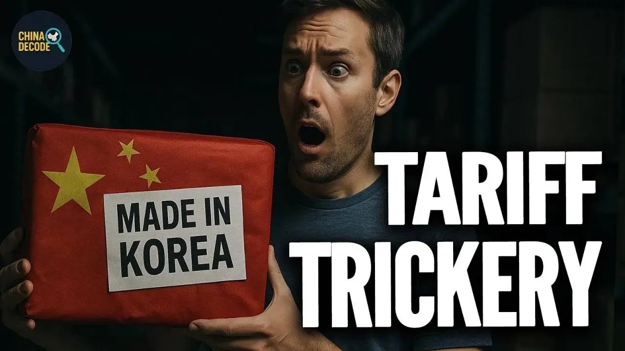 How China’s Sneaky Tariff Tricks Are Fooling the U.S. – Caught on Camera! 【China Decode 20250509】#China’s Sneaky Tariff Trick