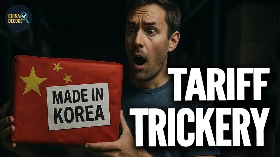 How China’s Sneaky Tariff Tricks Are Fooling the U.S. – Caught on Camera! 【China Decode 20250509】#China’s Sneaky Tariff Trick