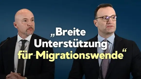 Spahn sieht „viel Unterstützung“ für die Migrationspolitik der Merz-Regierung