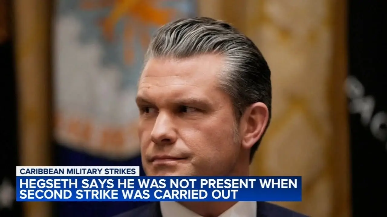 Hegseth says he did not see there were survivors after boat strike