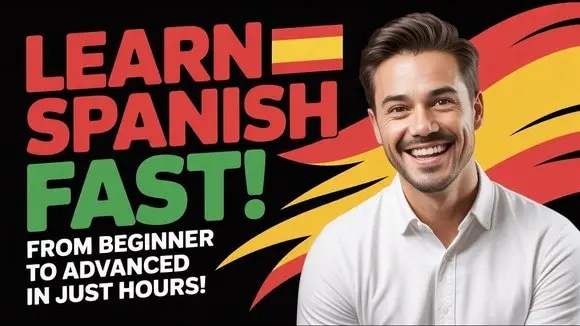 Master Spanish Fast: From Beginner to Advanced in Hours – Speak, Write & Conquer!