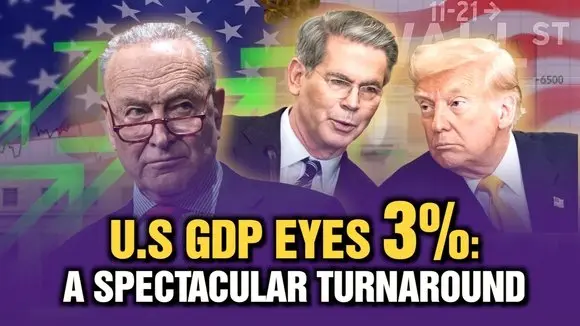 U.S GDP EYES 3%: A SPECTACULAR TURNAROUND