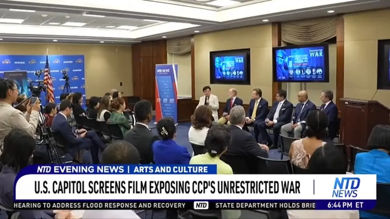 U.S. Capitol Screens Film Exposing CCP's Unrestricted War