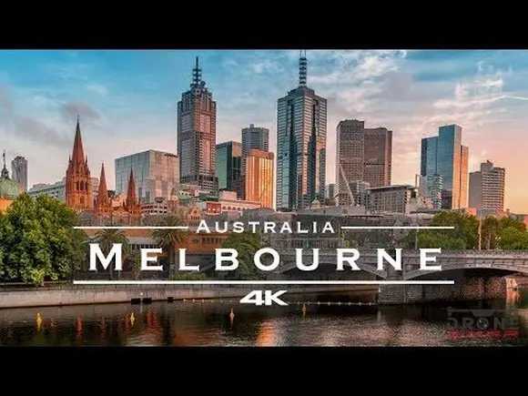 Melbourne, Australia 🇦🇺 - by drone [4K]