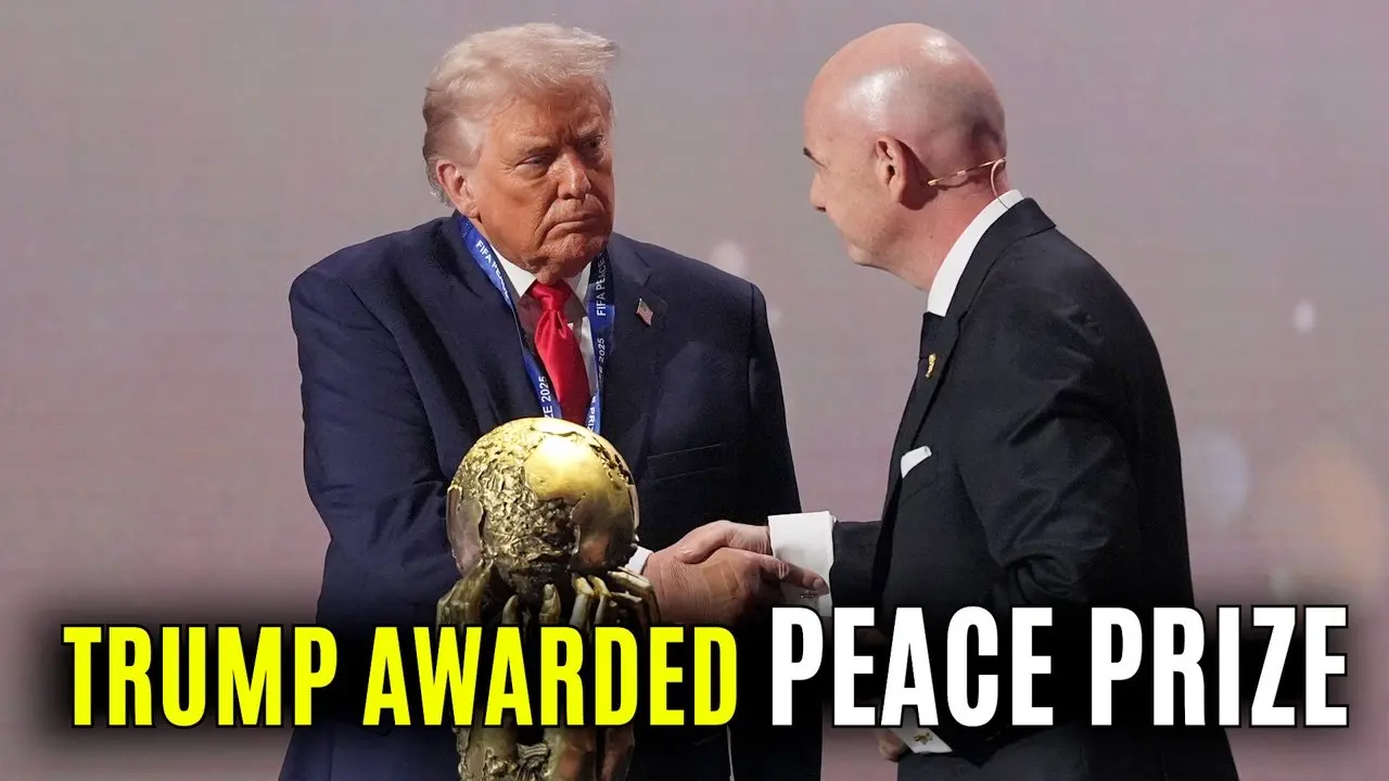 Trump Awarded FIFA Peace Prize at 2026 World Cup draw