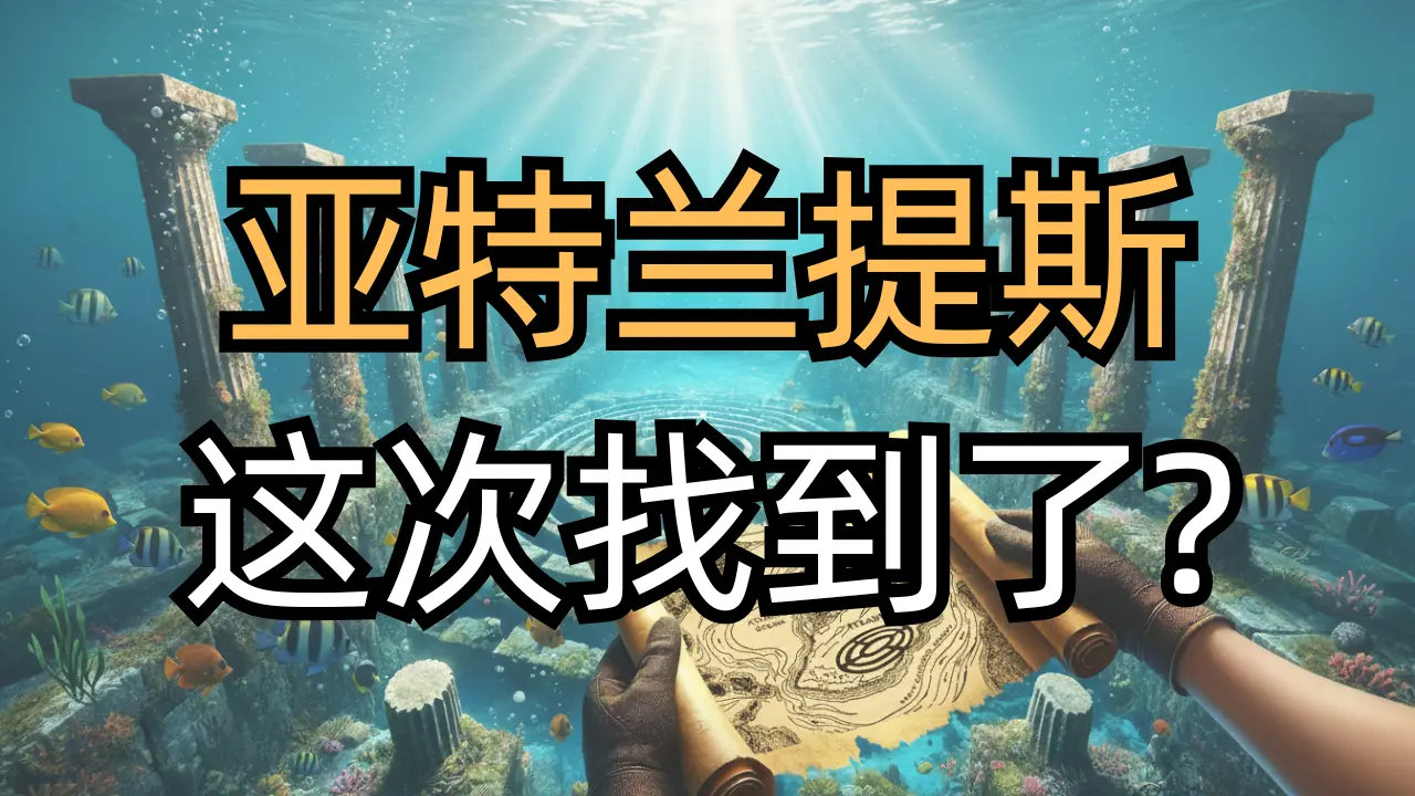 亚特兰提斯被找到了？西班牙外海废墟处与柏拉图地图的惊人巧合！#亚特兰提斯 #未解之谜
