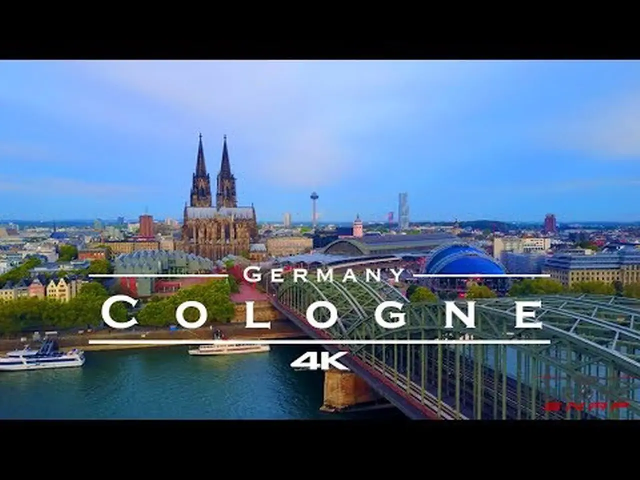 Cologne / Köln, Germany 🇩🇪 - by drone [4K]