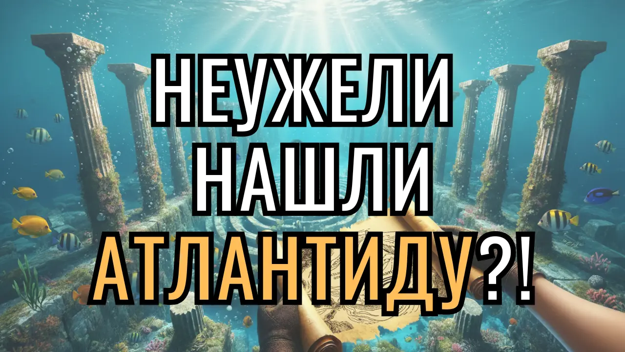 Атлантида найдена? Удивительное совпадение между испанскими подводными руинами и картой Платона!